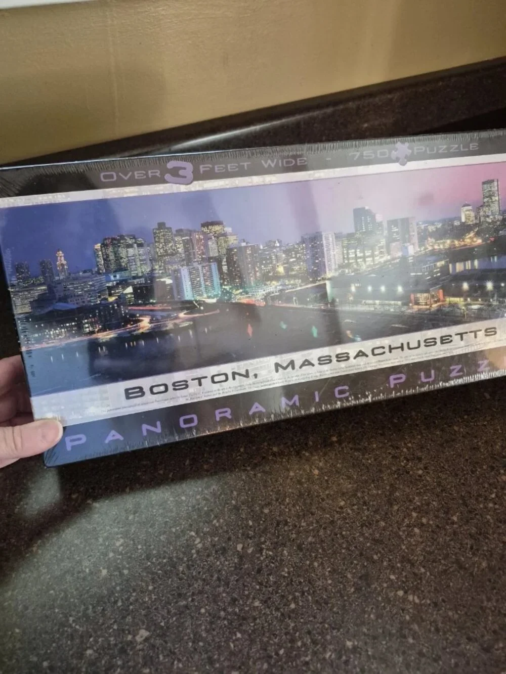 NEW/SEALED Buffalo Games Boston, Massachusetts 750 PC Panoramic Puzzle